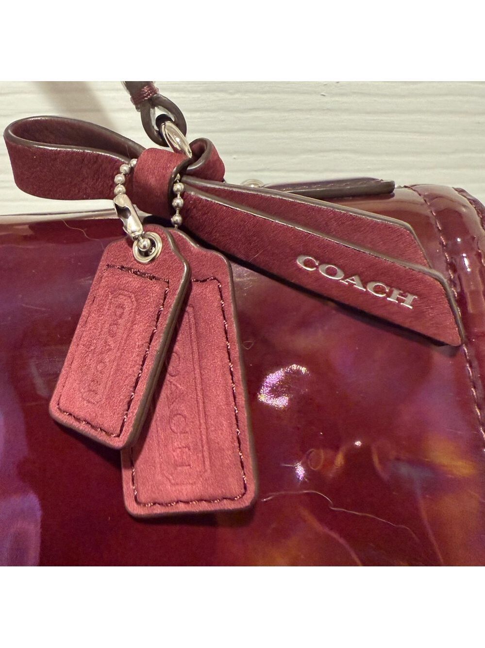 COACH POPPY EDITORIAL EXOTIC LEATHERS VICTORIA SATCHEL RARE LIMITED EDITION - Picture 9 of 16